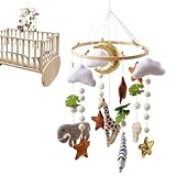 Mobile | Happy Animal Felices sensorisches Spielzeug mit Glocke für den Urlaub Geburtstag Feier Schlafzimmer Beruhigend Spaß