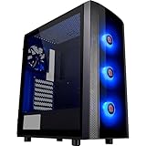 Thermaltake Versa J25 RGB TG (Tempered Glass) Midi Tower PC Gehäuse