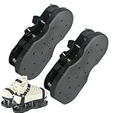 Rasenbelüftungsschuhe - Grasbelüfter, Spring Double Layer Aerating Shoes | Nail Shoes, Balancing Compound,hochleistungs-Gartenwerkzeuge, Rasenniet Vormontierte Sandalen Für Hof Patio Garden Countyard