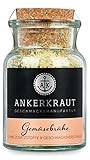 Ankerkraut Gemüsebrühe, ohne Geschmacksverstärker, ohne Zucker, 90g im Korkenglas, Mischung würzender Zutaten für Brühe