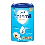 Aptamil Kindermilch 2 Plus – Für Kleinkinder im Wachstum – Mit vielen wichtigen Nährstoffen – Ohne Palmöl – 1 x 800 g – 43 Portionen à 130 ml (Packung mit 6)