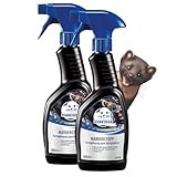 ROBBYROB | Marder Stopp Marderspray | Verhindert Marderbiss durch Aufsprühen eines Abwehrdufts | Marderabwehr für den Einsatz in Auto, Haus, Dachboden, Garten und Garage | 2X 500 ml Sprühflasche