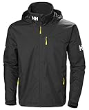 Helly Hansen Herren Crew Hooded Jacket, Schwarz, L EU