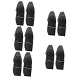 minkissy 5 Sätze Knieschoner Verstellbare Protektoren Für Komfortables Fahren Ergonomisches Design Für Motorräder Fahrräder Rutschfest Stützend Für Täglichen Sport Aktivitäten 2 Stück * 5