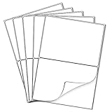 100 Blatt Universal Etiketten A4 Selbstklebend Versandetiketten Aufkleber 200 Stück 210 x 148 mm Adressetiketten Aufkleber - Geeignet für Laser/Tintenstrahl/Kopierergebrauch