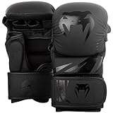 Venum, Challenger 3.0 Sparring Handschuhe, Unisex Erwachsene, M, Schwarz/Schwarz