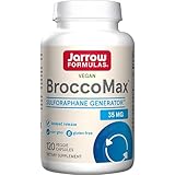 Jarrow Formulas, BroccoMax, 120 vegane Kapseln, 35mg Brokkolisamen-Extrakt je Dosis, Glutenfrei, Sojafrei, GMO frei, Geschmacksneutral