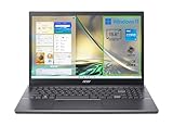 Acer Aspire 5 A515 57 51 x 4 Laptop, Notebook, Prozessor Intel Core i5 12450H, RAM 16 GB DDR4, 1024 GB PCIe NVMe SSD, Display 15,6 Zoll IPS FHD LED LCD, Grafikkarte Intel UHD, Windows 11 Home