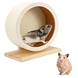 Tkxjry 15cm Leise Laufrad für Hamster, Rennmäuse, Mäuse und Chinchillas