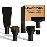 Maxorado Komfort Auto Staubsauger Düsen Set kompatibel mit Bosch Siemens Miele Kärcher Einhell Numatic Severin Dirt Devil Rowenta I 35mm / 32mm KFZ Ersatzteile Kit