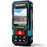 MiLESEEY S7 Professional Laser Entfernungsmesser mit Kamera,Messbereich 100m,P2P-Technologie,IP65,± 2 mm Messgenauigkeit,3x3 V Wiederaufladbare Batterien,für den Außenbereich(APP Connectivity)