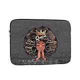 Laptop-Hülle für Damen, 33 cm (13 Zoll) Laptoptasche, stoßfest, robust, Anti-Vibration, leichte Computer-Skin-Tasche, Notebook-Tragetasche, Afrikanisch-Schwarz, Mädchen8.jpg