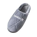 Pianshanzi Fahrrad Schuhe Herren Rennrad Paar Herren Winter Indoor Home Plus Samt warme Dicke Unterseite rutschfeste Baumwollhausschuhe Herren Hausschuhe 41 Winter