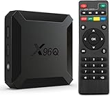 X96Q TV Box, Android 10.0 Allwinner H313 Quad Core Arm Cortex A53, 2GB RAM 16GB ROM Smart, Soporte 4K 3D HDR, 2.4GHz WiFi