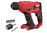 Skil Akku Bohrhammer 3810CA „20V Max“ (18V) – Bohrschrauber 3-in-1 Schlagbohren, Bohren und Schrauben – Akku-Bohrer SDS+ Bohrfutter, Schrauberbit-Set und Bithalter im Lieferumfang RH1E3810CA