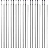 MAGICLULU 40 Stück Metall Tattoo Stift Nachfüllminen für Tätowierstifte und Schablonen Langlebige Tattoo Minen mit Präzisen Linien in Blau und Violett