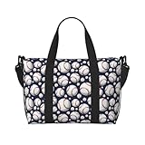 Vosery Weekend Reisetasche Damen Herren Sporttasche mit D-Gurt für Sport Gym Persönlicher Artikel