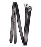 Swiss Horse Steigbügelriemen 125 cm Leder - schwarz