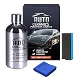 Keramikversiegelung für Autos | 100ML Politur Mit Glanzfinish - Inklusive Mikrofasertuch Und,für Fahrzeuge Autos Lkws Traktoren Anhänger SUVs Wohnmobile Felgen