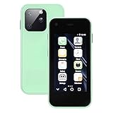 Fockety -Smartphone für Android 6.0, kleines entsperrtes 3G-Dual-SIM-Handy mit 2,5-Zoll-HD-Bildschirm, 1 GB RAM, 8 GB ROM, HD-Kamera und 1580 mAh, WiFi-Bluetooth-Quad-Core-Handy