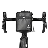 Wildken Lenkertasche Fahrrad Tasche Vorne 2.5L Wasserdicht Fahrradtasche Lenker Vordertasche Lenkertaschen Fahrradlenkertasche für Rennrad Gravelbike MTB E-Bike Scooter mit Schultergurt