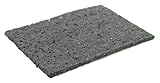 Design61 60 Stück Bautenschutzmatte Terrassenpads Unterlegpads aus Recyceltem EPDM Granulat für Terrassenfliesen Terrassendielen Stelzlager Balkon rutschfest Wetterbeständig 90 x 60 x 3 mm