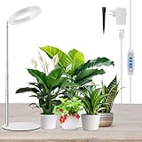 Kullsinss Pflanzenlampe led Vollspektrum für Zimmerpflanzen, 94 CM Höhenverstellbare Pflanzenlicht mit 80 LEDs, Zeitschaltuhr 6/12/16 Stunden, 3 Lichter Modi Grow Light für Tisch-oder Bodenpflanzen