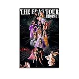 CHBRZZOE Taylor Swift The Era's Tour Musikposter und Wandkunst-Poster, Drucke, 50 x 75 cm, ungerahmt