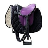 German Riding Shettysattel Set Little Star lila