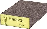 Bosch 1x EXPERT S471 Standard Schleifschwämme (für Farbe auf Holz, Weichholz, Ø 69 x 97 x 26 mm, fein, Professional Zubehör Handschleifen)