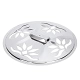 Headerbs Resonator-Gitarren-Abdeckplatte, Edelstahl, Verbessert Klang und Haltbarkeit, Einfache Installation für Musiker, Passend für die Meisten Resonator-Gitarren