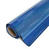 SISER EasyWeed HTV 15 'x 25 Fuß Rolle - Bügeleisen auf Wärmeübertragungsvinyl (Elektrisches Blau)