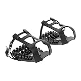 ibasenice 1 Paar Indoor Fahrrad Pedal Adapter für Verschiedene Modelle Fitness Bike Zubehör für Optimale Stabilität und Kompatibel mit Mehreren Marken für Fitness Enthusiasten