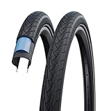 Schwalbe Marathon Plus Fahrradreifen – 28x2.00-50-622 – der unplattbar-Reifen für Fahrräder - SmartGuard