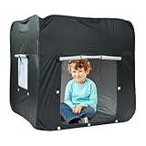 Kinderspielzelt – Popup-Spielzelt für Kinder, sensorische Spielgeräte für den Innenbereich | Tragbares Spielhauszelt für Kinder, Innenzelt, Kinderspielzelt für Schlafzimmer, faltbares Zelt m