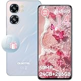 OUKITEL C58 Pro Smartphone Ohne Vertrag Android 14-24GB+256GB 50MP+8MP AI Kamera Handy Ohne Vertrag 6,7 Zoll 90Hz Display 5150mAh Handy Günstig, NFC,GPS, Dual SIM 4G Simlockfreie Handys