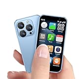 BezosMax i Mini Handy,Mini Smartphone 3G,Kinder Smartphone with 3.0' HD Bildschirm,Dual SIM,Handy klein,kinderhandy,Quad Core,16GB ROM Android Smartphone,kleines Smartphone-Blau