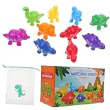 TOYANDONA 1 Satz Buchstaben gepaart Dinosaurierspielzeug zählen Dinosaurierkostüm Montessori Dinosaurier Figuren Kleinkind kinderspielzeug Lernen