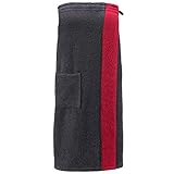 CelinaTex Funlike Kilt lang L/XL anthrazit bordeaux Baumwolle Saunakilt Frottee Sarong Saunatuch Saunasarong