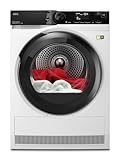 AEG Wärmepumpentrockner 8kg, Testsieger der Stiftung Warentest 2025, neue Energiekl. B, Serie 8000 AbsoluteCare Wolle- & Seidetrocknung, Mengenautomatik, Knitterschutz, Reversierautomatik, TR8T75780