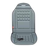 Beheizter Sitzbezug für den Winter, 1 schnelles Heizkissen, Sitzwärmer, hochwertiger Stoff, 2 Modelle, Einstellung (Grey, 99x48x2cm)