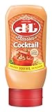 D&L Cocktail Sauce - 1x 300ml – mild cremiger Cocktail Dip von Devos & Lemmens, mit Scotch Whisky, zu Döner & Baguettes, Fleisch- und Fischgerichten und veganen Speisen