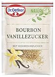 Dr. Oetker NATÜRLich Bourbon Vanillezucker 3 x 8g – der Bourbon Vanillezucker mit Rohrohrzucker verleiht mit seinem Bourbon-Vanille Extrakt süßen Speisen ein angenehmes Aroma
