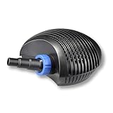 SunSun CTF-8000 SuperECO Teichpumpe 8000 l/h / 70 W, energiesparende Filterpumpe, Bachlaufpumpe für Koiteiche, Umwälzpumpe, Gartenteichpumpe
