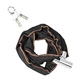 Antitheft Dicke Fahrräder Schloss Tragbares Outdoor Radketten Ketten Lock Rennrad Bike Sicherheitskettenschloss Mit 2 Taste Einfach Zu Bedienen