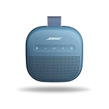 Bose Neu Tragbarer SoundLink Micro Lautsprecher (2. Gen.), kabelloser Außen-Lautsprecher mit bis zu 12 Stunden Akkulaufzeit, wasserdicht und staubdicht, Blue Dusk
