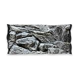 ZooPaul Aquarium Rückwand 3D 60x30 Terrarium Hintergrund Fels Stein Wurzel Struktur Amazonas NEU