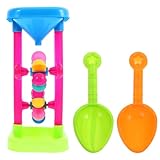 Gadpiparty Kinder Strandspielzeug Sanduhr Spielzeug Mit Wasserrad Und Sandrad 27 Zoll Kunststoff Sandspielzeug Für Kreatives Spielen Am Strand Und Im Sandkasten