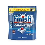 Finish Quantum Fresh Spülmaschinentabs - Geschirrspültabs für kraftvolle Reinigung, Fettlösekraft und Glanz - Sparpack mit 94 Tabs