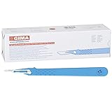 GIMA - Sterile Einweg-Skalpelle, Standardmodell, Nr. 15, 10er-Pack, 27063